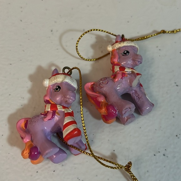 My Little Pony Holiday Ornament Set - Purple, Pink, Green - Picture 4 of 4